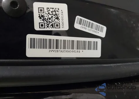 2019 Volkswagen Tiguan 2.0T Se/2.0T Sel/2.0T Sel R-Line/2.0T Sel R-Line Black из США, поврежденный, VIN 3VV2B7AX5KM066164